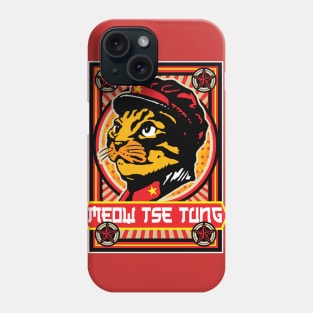 Meow Tse Tung Phone Case