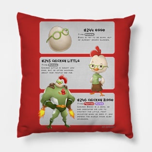 Chicken Little Evolutions Pillow