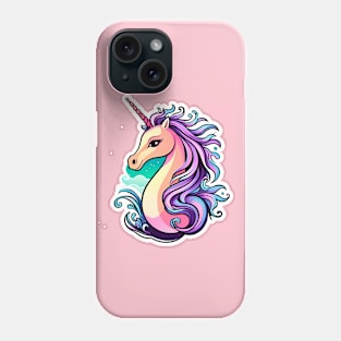 Magical Unicorn Seahorse Phone Case