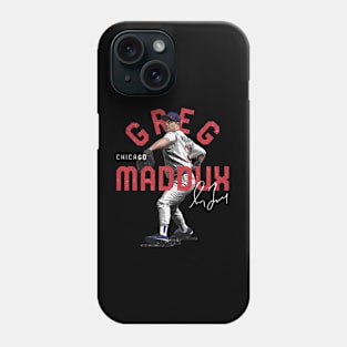 Greg Maddux Chicago Arc Phone Case