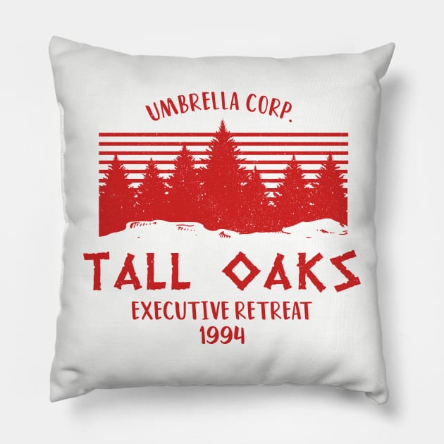 Umbrella Corp. Executive Retreat Pillow by Vault Emporium