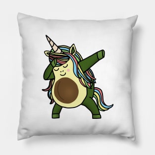 Avocado Cute Unicorn Funny Birthday or Xmas gift Pillow