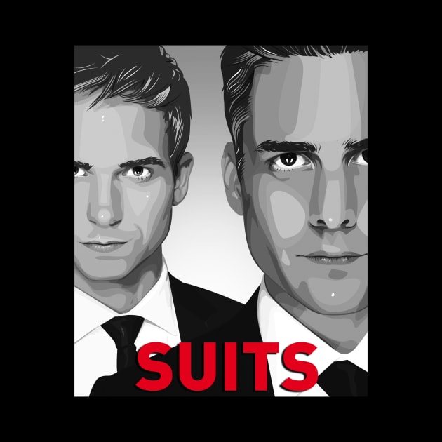 Suits by makarxart