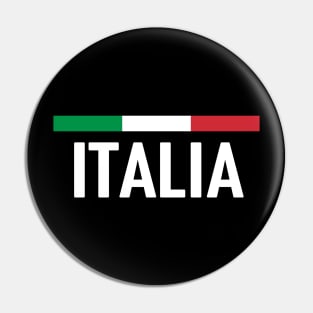 Italia Flag Italian Italy Italiano Pin