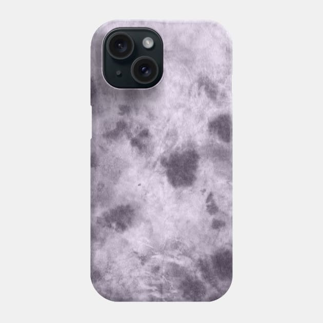 Gray Storm DyeBlot Phone Case by Tiger Torre