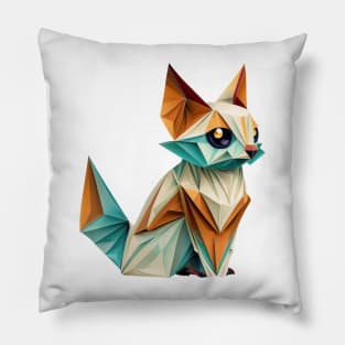 Fictional origami animal #22 Pillow