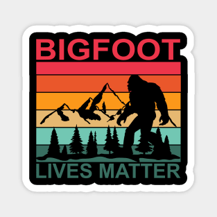 Bigfoot Lives Matter Magnet