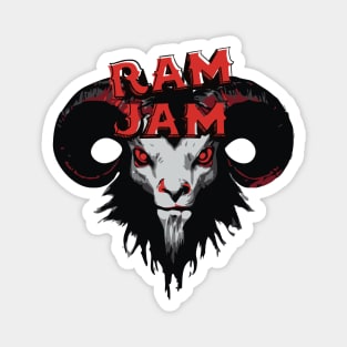 Ram Jam // 70s Vintage Music Fan Art Magnet