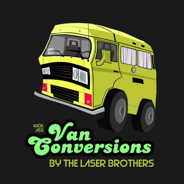 Laser Brothers Van Conversions by bloodsuckajones