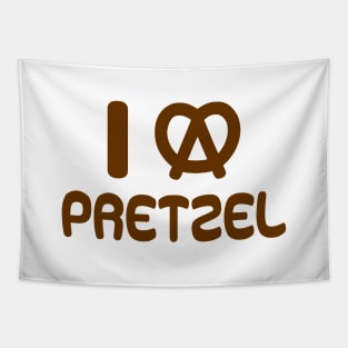 I Heart Pretzel Tapestry