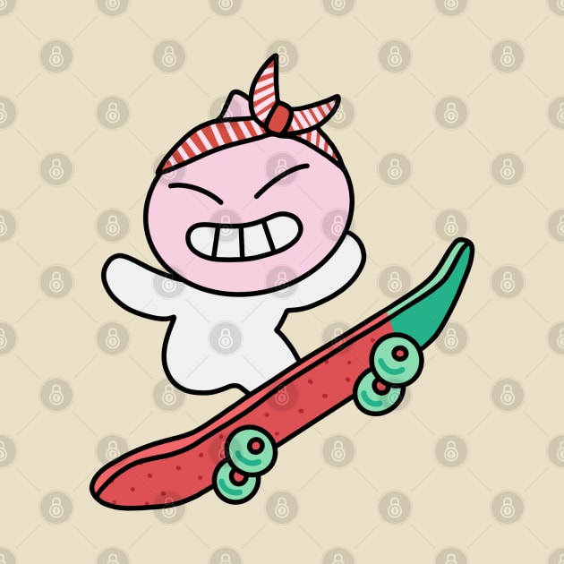 Skater Apeach by smileyfriend