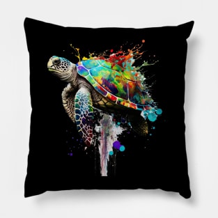 RAINBOW TURTLE Pillow