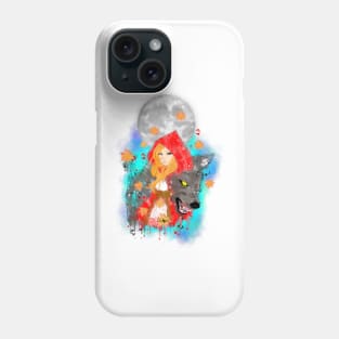 Caperucita y el Lobo Phone Case