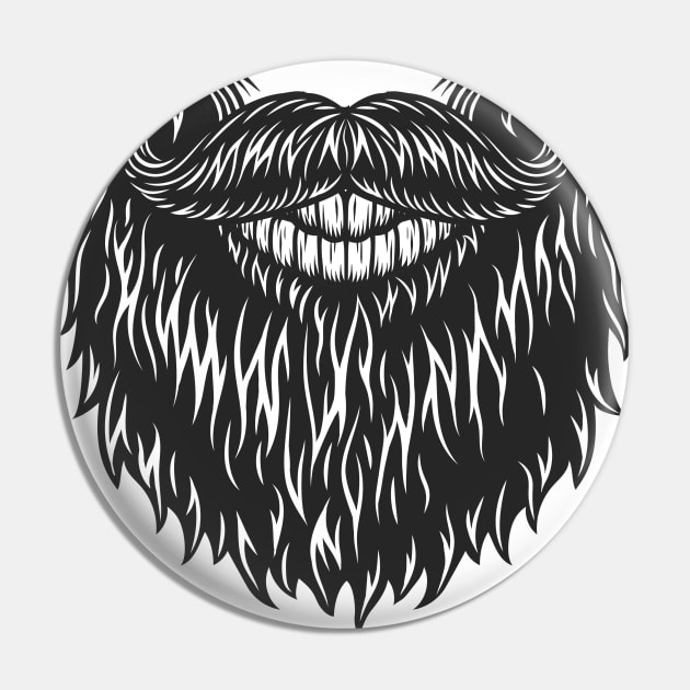 Beard Pin by vladocar