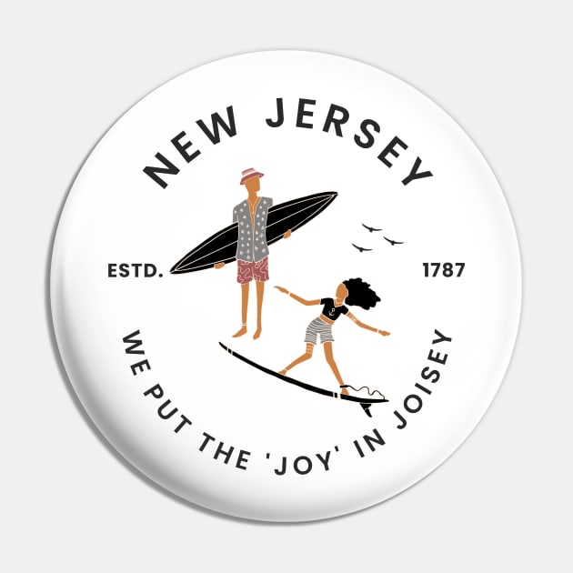 New Jersey: We Put the JOY in Joisey Pin by Pixels, Prints & Patterns