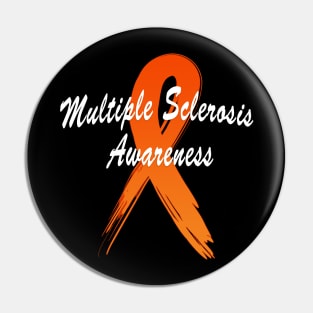 MS, Multiple Sclerosis Ribbon of Hope Pin