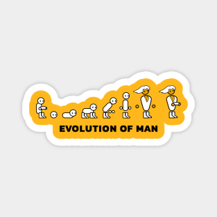 EVOLUTION OF MAN Magnet