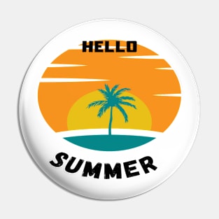 HELLO SUMMER Pin