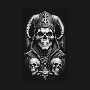 Jester Skull 4 T-Shirt