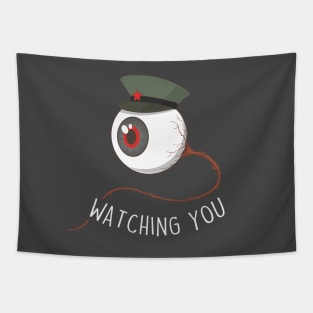 Watching you (Dark) Tapestry