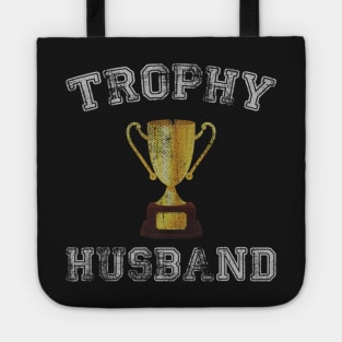 Mens Trophy Husband Funny Father's Day Dad Gift Best Husband Ever Tote