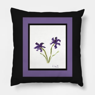 Purple Flowers! Pillow