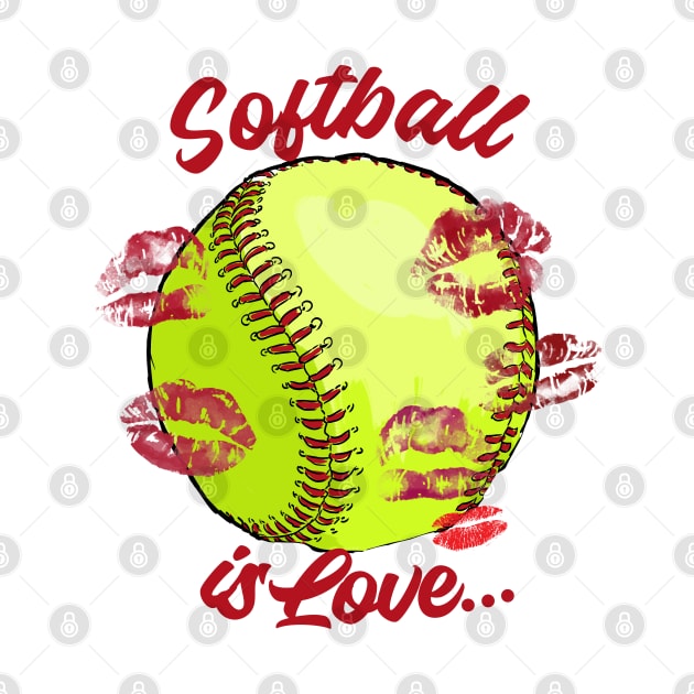 Softball is love by 2SUNS