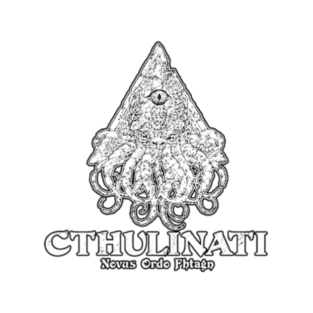 Cthulinati (Alt Print) by Miskatonic Designs