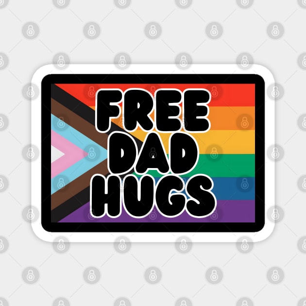 Free Dad Hugs Magnet by Kary Pearson