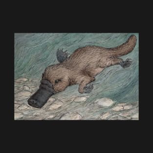 Platypus swimming T-Shirt