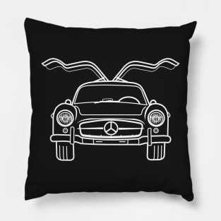 Mercedes Gullwing Pillow