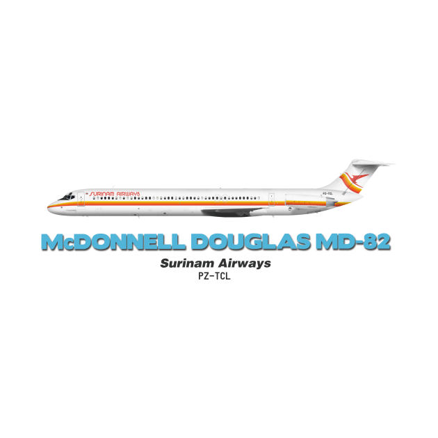 McDonnell Douglas MD-82 - Surinam Airways by TheArtofFlying