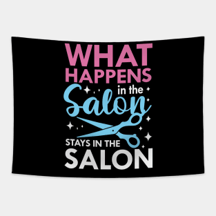 What Happens in The Salon Stays in The Salon Tapestry