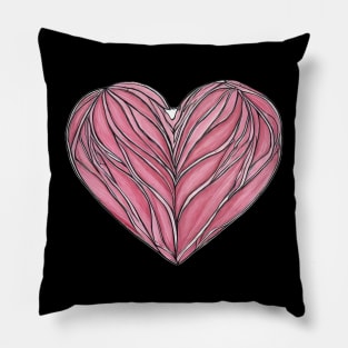 Colorful heart design | Pillow