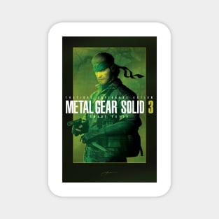 Metal Gear Solid 3 "Naked Snake" Poster Magnet