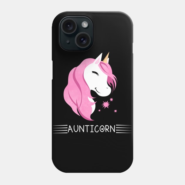 Aunticorn Aunt Unicorn Phone Case by Imutobi