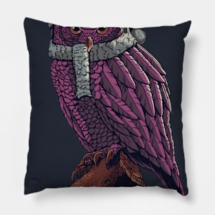 owl santa Pillow