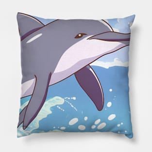 Animal - Dolphin water lover Pillow