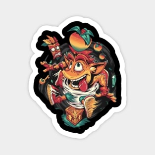 Crash and bandicoot Magnet