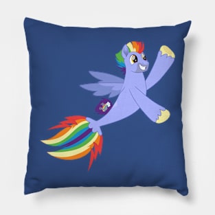 Bow Hothoof seapony bare Pillow