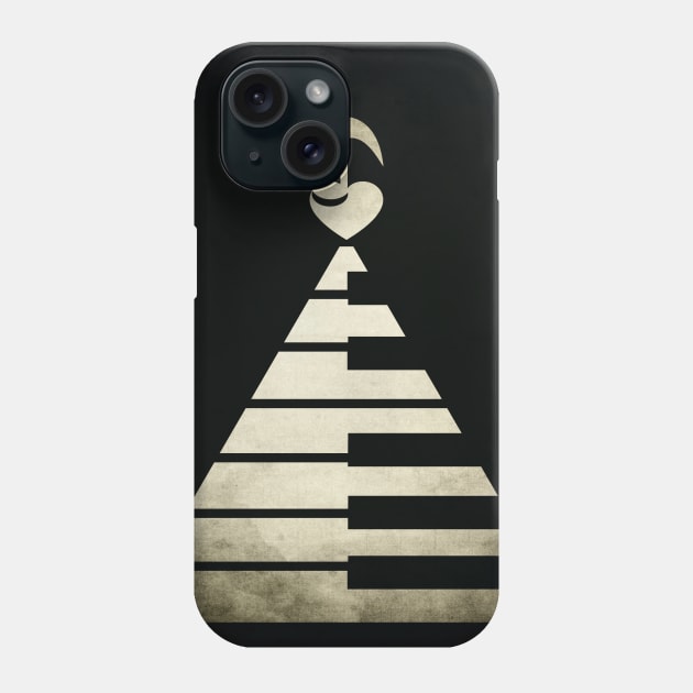 piano music love Phone Case by psychoshadow