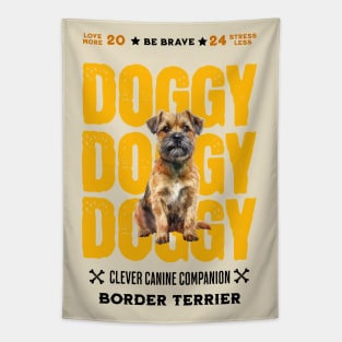 Doggy Border Terrier Tapestry