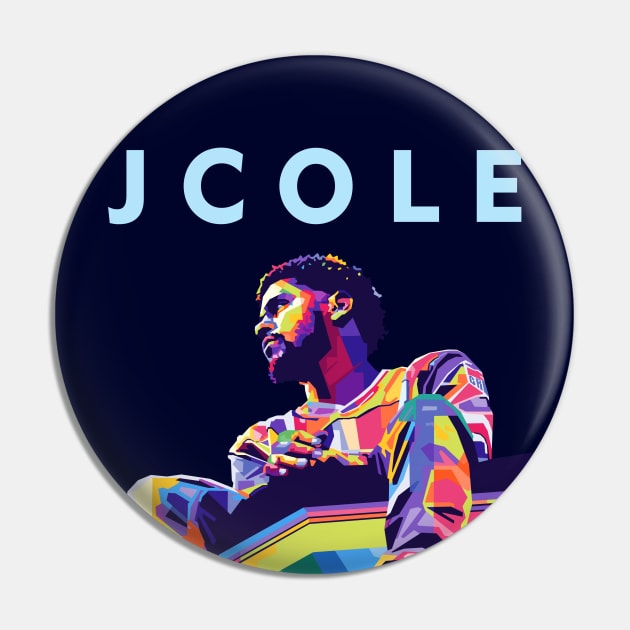 J Cole Pin by Zet Art