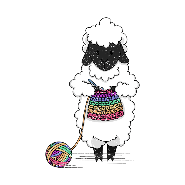 Crocheting Sheep by Artsy Craft-Dee