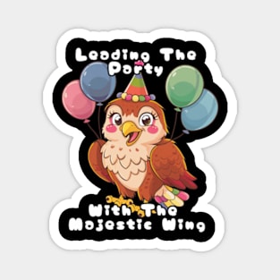 Eagle Leading The Party Magnet