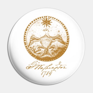 1789 GW Inaugural Button - Signature Series Pin