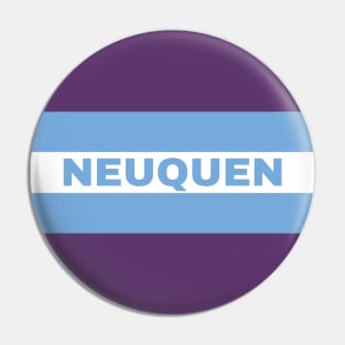 Neuquen City in Argentina Flag Pin