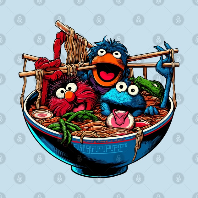 Ramen Muppet by Juancuan