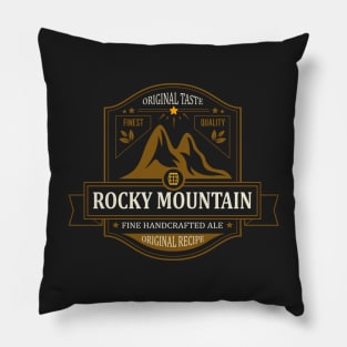 Deep Rock Galactic Rocky Mountain Beer from the Abyss Bar Pillow