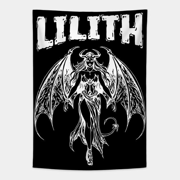 Lilith Tapestry by Ray Crimson